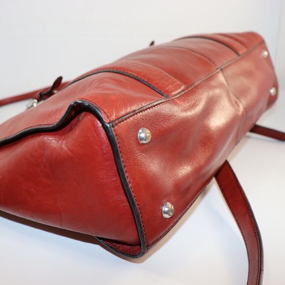 Wilsons Leather Red Shoulder/Briefcase Bag - Read description - Picture 5 of 12
